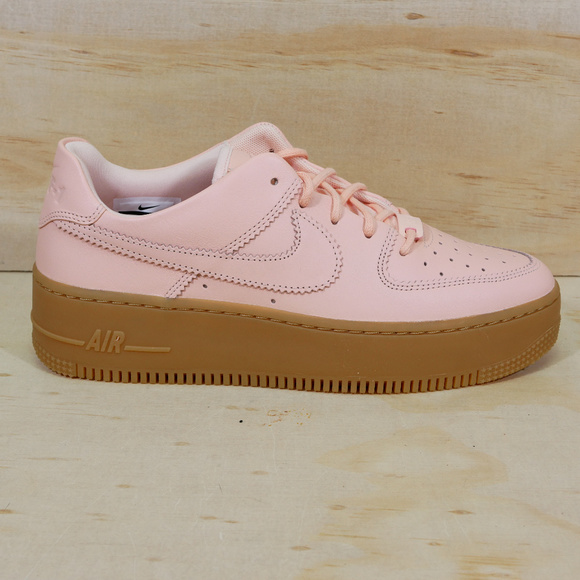 Nike Air Force 1 Sage Low LX Coral Pink Shoes NEW - Picture 2 of 7